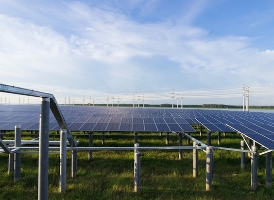 Nhà máy điện mặt trời lớn nhất Đông Nam Á mọc trên đất  bán ngập